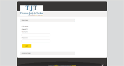 Desktop Screenshot of clientftp.tjtpa.com