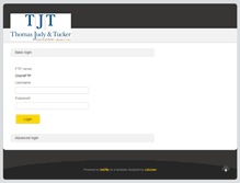 Tablet Screenshot of clientftp.tjtpa.com